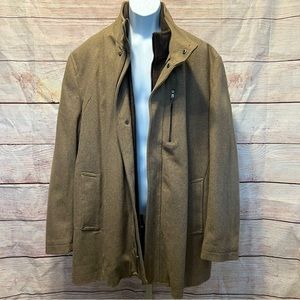 Men's Michael Kors Slim Fit Coat - Size XXL
